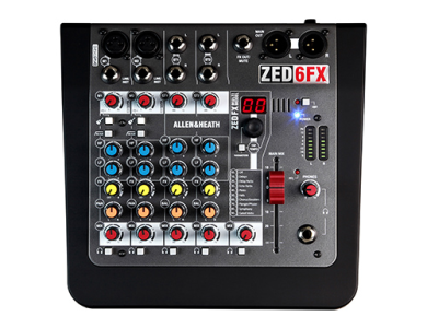 Mixer Allen & Heath ZED-6 FX
