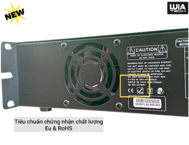 LA 2600 AMPLY CÔNG SUẤT LUIATECH